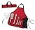 Picnic at Ascot B.B.Q-Chef's Barbecue Apron and Tools