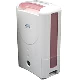 7 Litres Desiccant Dehumidifier ECO DD122FW Classic with Ioniser & Silver Filter (PINK)