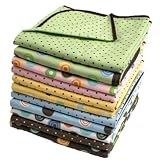 Premium Cotton Receiving Blankets 2-pack by Kushies