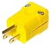 Leviton R01-05256-0VY 15 Amp Python Plug 5-15 125 Volt, Yellow