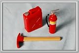Jerry Can, Axe, Fire Extinguisher