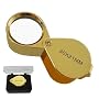 GOLD Pocket Magnifier - 30x Magnification, 21mm Loupe