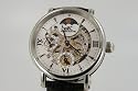 Adee Kaye Men's Mechanical Dual Time Skeleton Watch Model AK6231-M