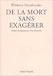 De la mort sans exag�rer