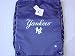 New York Yankees MLB Blue Drawstring / Sling Backpack