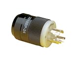 Marinco 2018BP-24 Marine Battery Charging and Trolling System Trolling Motor Plug (4-Wire, 12/24-Volt Locking, Male)