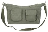 8677 Vintage Od 2-pkt Single/strap Messenger Bag W/grommets