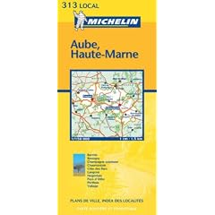 Aube/Haute-Marne 2003 (Michelin Local Maps)