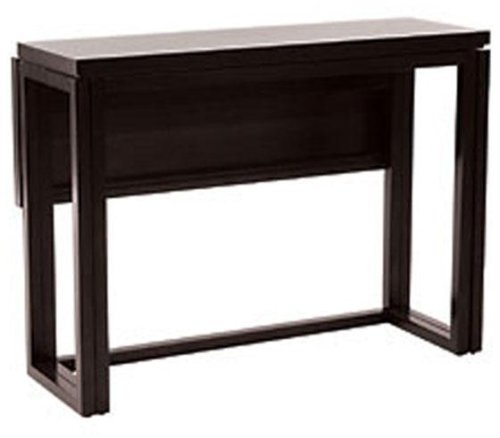 Bayard Bar Table Drop Dark Brown