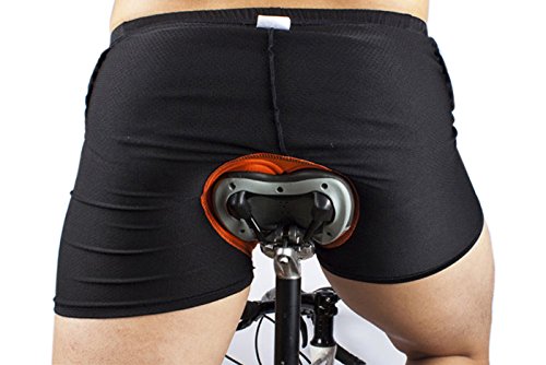 WOLFBIKE Men's Gel 3D Padded Bicycle Cycling Underwear Compression Shorts Pants