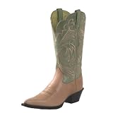 ARIAT Heritage Western Cowboy Boots 8 Ladies Sand Spring Green by Ariat