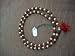 Rudraksha Pearl (Moti) Combination Mala Yoga Meditation Prayer Mala (108+1) Beads