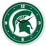 Michigan State Spartans Wall Clock
