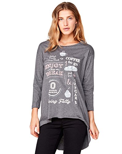 (ユナイテッドカラーズオブベネトン) UNITED COLORS OF BENETTON 裾ロング7分袖Tシャツ・カットソーDMW2