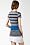 Short Sleeve Graded Technical Stripe T-shirt