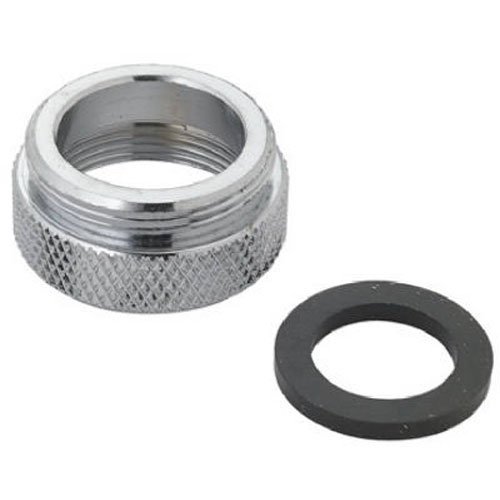 BrassCraft SF0006X Aerator Adaptor for Kohler and Price Pfister Faucets with 3/4-Inch-27 Female Thread X 55/64-Inch-27 Male Thread