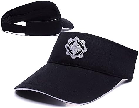 ZHHUA Gears Of War Locust Symbol Logo Adjustable Embroidery Tennis Golf Baseball Hat Sun Visor Cap