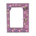 Lambs and Ivy Luv Bugs Picture Frame, Plum