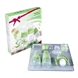 Momo Baby BPA-Free Wide Neck Silicone Bottle Gift Set, Green Momo Baby BPA-Free Wide Neck Silicone Bottle Gift Set, Green