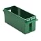 MMF Industries Porta-Count Extra-Capacity Rolled Coin Dime Storage Tray, 3.19 x 3.63 x 9.125 Inches, 200 Dollar Capacity, Green (212071002)