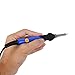 ANTOGOO Soldering Iron 60W 110V Adjustable Temperature Welding Soldering Iron Gun Kit with Carry Case, 5pcs Tips, Magnifier Station,1.0mm 50g Solder Wire, Desoldering Pump, and Tips Cleaner