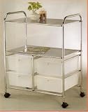 BEAUTIFUL NEW UTLITY CART WITH 4 DRAWERS