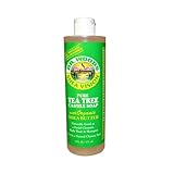 Dr. Woods Shea Vision Pure Tea Tree Castile Soap with Organic Shea Butter, 16-Ounce (Pack of 12)