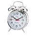 Saxon Chrome Double Bell Alarm Clock