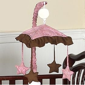 Animal Safari Jungle Contemporary Musical Baby Crib Mobile by JoJo Designs