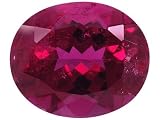 Jewelry : MIN 4.25CT 12X10MM OVAL RUBELLITE TOURMALINE