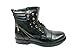 Mens Calf High Military Style Combat Fashion Boots Available in 2 Colors