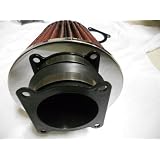 00-06 Nissan Sentra Air Intake Adapter and Red Air Filter by High performance parts