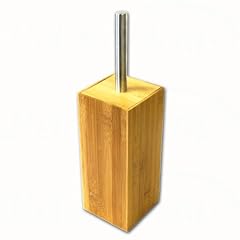 Bambus WC-B�rste - B�rstenhalter Holz Edelstahl