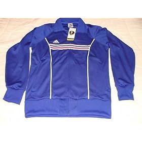 Team France 2010 World Cup Soccer Track Top Jacket XL - Men's Soccer Jackets