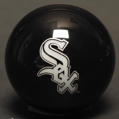 Official Licensed MLB Chicago White Sox Pool Table Cue Ball / 8 Ball