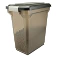 IRIS Premium Airtight Pet Food Storage, 28-Quart, Black