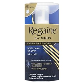 Regaine For Men Hair Regrowth Foam 60 ml