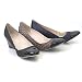 All Black Women's Fish Scale Wedge