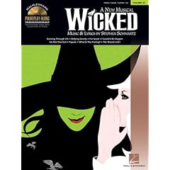 "Wicked": Piano Play-along (Hal Leonard Piano Play-Along)