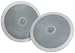 AudioSource IC8S Round Ceiling Speakers, White (Pair)
