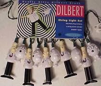 Dilbert & Dogbert Fun Party String Lights (SJ)