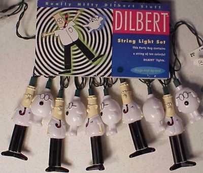 Dilbert & Dogbert Fun Party String Lights (SJ)