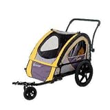 InStep Quick N EZ Bicycle Trailer (Gold/Gray/Black)