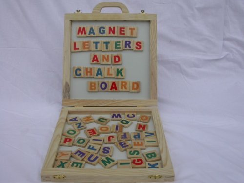 Childrens Toyshop  Toys : Magnetic Alphabet & Blackboard