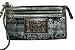 Coach 44413 Poppy Tartan Zip Wallet Black