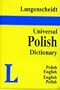 Universal Polish/English Dictionary (Langenscheidt Pocket Dictionary)