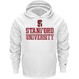Stanford Cardinals White Champion Powerblend Hood