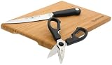 Wusthof Grand Prix 2-piece Shear and Knife Set with Bonus Cutting Board