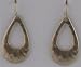 Gold Teardrop in Teardrop Earrings