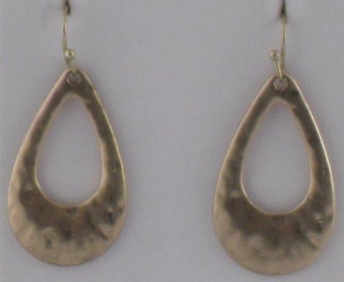Gold Teardrop in Teardrop Earrings